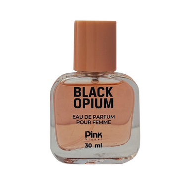 عطر جیبی زنانه پینک ویژوآل مدل Black Opium حجم 30 میلی لیتر