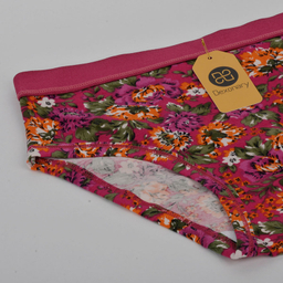 شورت زنانه دکسونری مدل 125011236 گل دار رنگ سرخابی