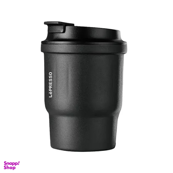 ماگ عایق دار Lepresso مدل LPCM450BK گنجایش 450 میلی لیتر