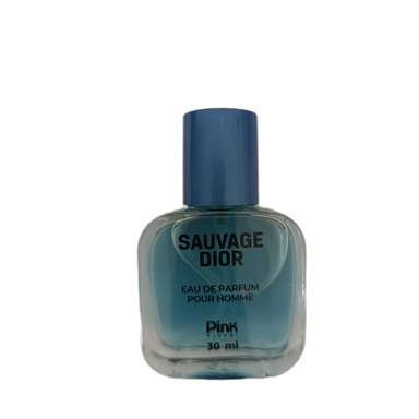 عطر جیبی مردانه پینک ویژوآل مدل Sauvage Dior