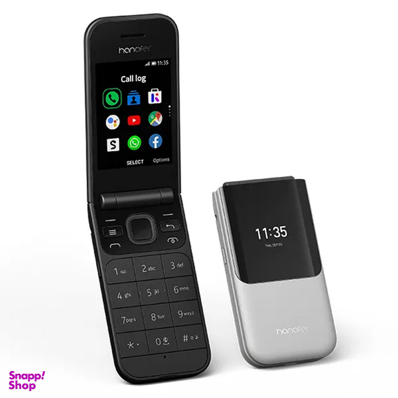 گوشی موبایل هانوفر مدل 2760 Flip دو سیم کارت ظرفیت 128 مگابایت و رم 128 مگابایت