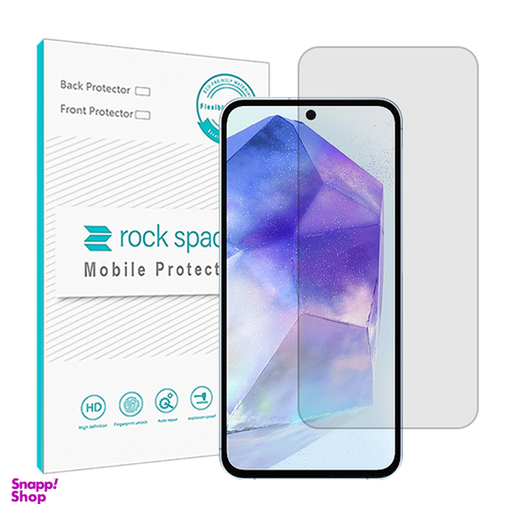 محافظ صفحه نمایش شفاف راک اسپیس مدل HyGEL مناسب برای گوشی موبایل سامسونگ Galaxy A55