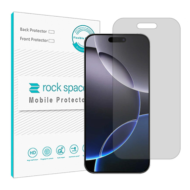 محافظ صفحه نمایش شفاف راک اسپیس مدل Shield مناسب گوشی موبایل اپل Iphone 16 Pro Max