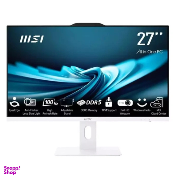 کامپیوتر 27 اینچ All in One ام اس آی مدل PRO AP272P 14M - Core i5 14400 16GB 512GB
