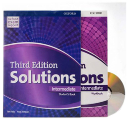 کتاب Solutions Intermediate 3rd Edition اثر Paul A.Davies and Tim Falla انتشارات آکسفورد به همراه سی دی