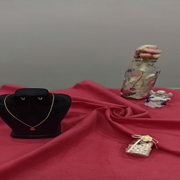 گردنبند طلا 18 عیار زنانه مدل کندو عسل