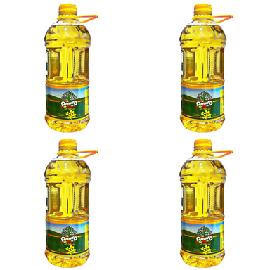 روغن کانولا (کلزا) ویسپو حجم 3 لیتر بسته 4 عددی