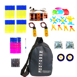 بسته آموزشی رباتیک روبوکد مدل Rb1 ترم 1 و 2 با کوله