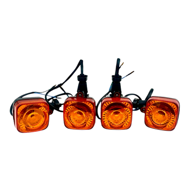 ست راهنمای عقب و جلو موتورسیکلت اونو مدل آمیکویی مناسب هوندا بسته 4 عددی