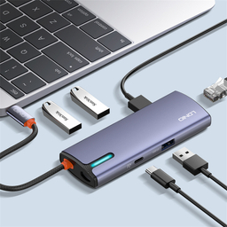 هاب 6 پورت الدینیو مدل DS-16U Type-C