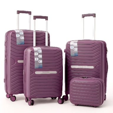 چمدان فشن مدل FS Travel 950 کد 950 به همراه کاور مجموعه 4 عددی