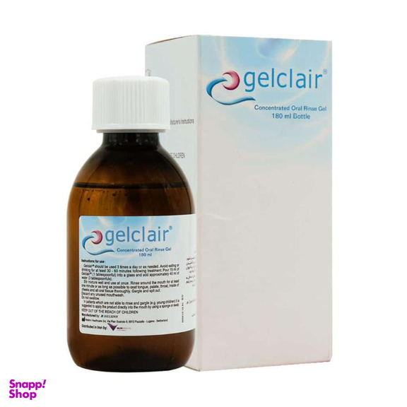 ژل دهانشویه ژل کلر ولیان دارو حجم 180 میلی لیتر