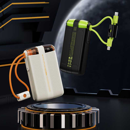 پاوربانک رسی مدل RPB-P13 20W ظرفیت 10000 میلی آمپر ساعت