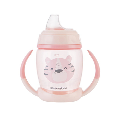 لیوان آبمیوه خوری کیکابو مدل Happy face طرح ببر