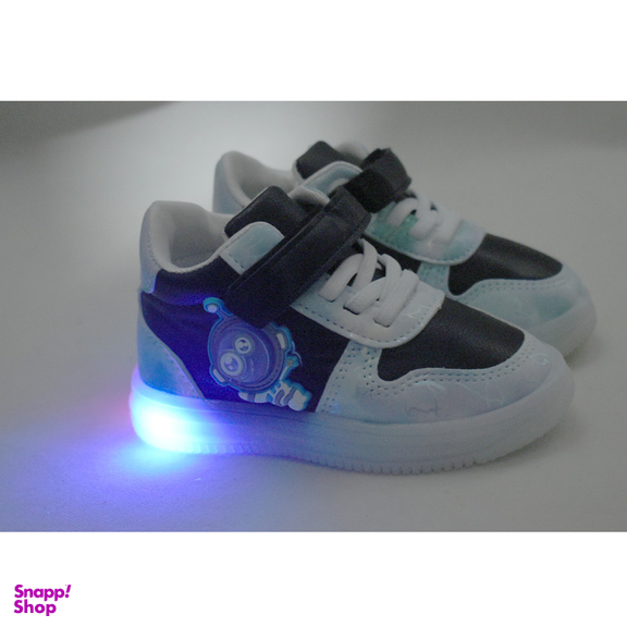 کفش پیاده روی نوزادی مدل چراغدار طرح فضانورد کد C-8340