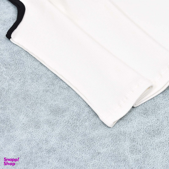 کراپ تاپ زنانه دل آویز کد H372 رنگ سفید