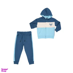 ست سویشرت و شلوار بچگانه مدل مانی کد AM-MA-Maani رنگ آبی