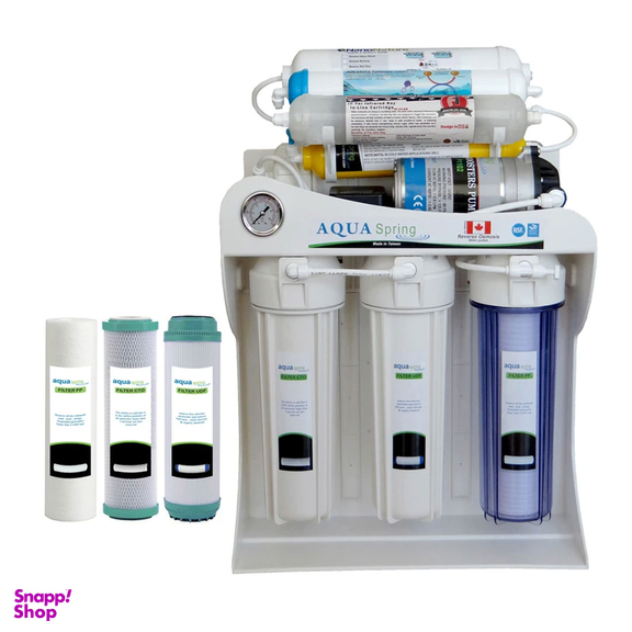 دستگاه تصفیه کننده آب آکوآ اسپرینگ مدل NF SF4400 به همراه فیلتر مجموعه 3 عددی