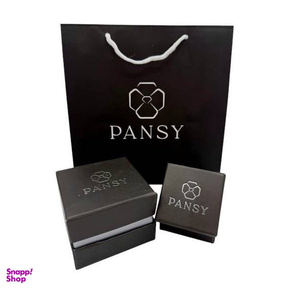 دستبند طلا ۱۸ عیار زنانه پانسی طرح لوتوس کد D50572