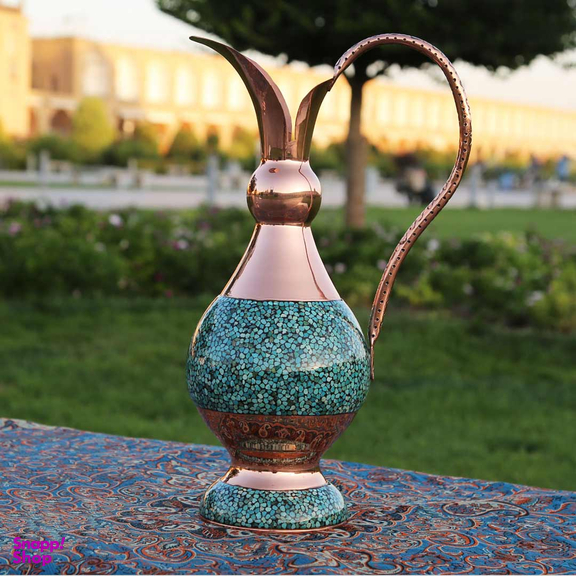 سرویس سماور فیروزه کوب آقاجانی