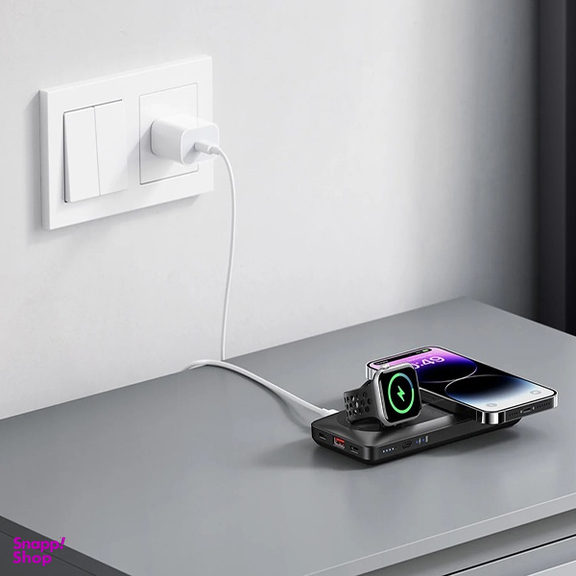 پاوربانک مغناطیسی وگر مدل VP-1156 ظرفیت 10000 میلی آمپر ساعت