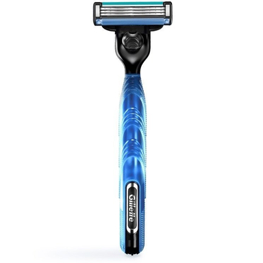 خودتراش ژیلت مدل مچ تری پلاس سه لبه به همراه تیغ یدک