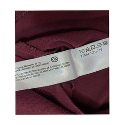 تیشرت آستین بلند پسرانه سی اند ای کد 5976 رنگ زرشکی