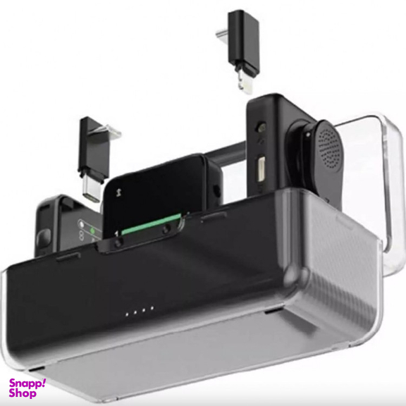 میکروفون بی سیم یقه ای پاورولوژی مدل Dual Microphone Professional
