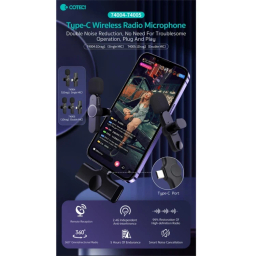 میکروفون یقه ای کوتتسی مدل 74005 Type-C