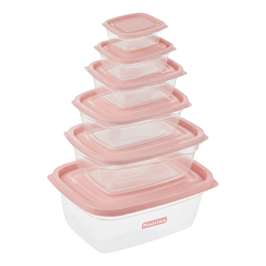 ظروف نگهدارنده 12 پارچه نورینو مدل آیرینا