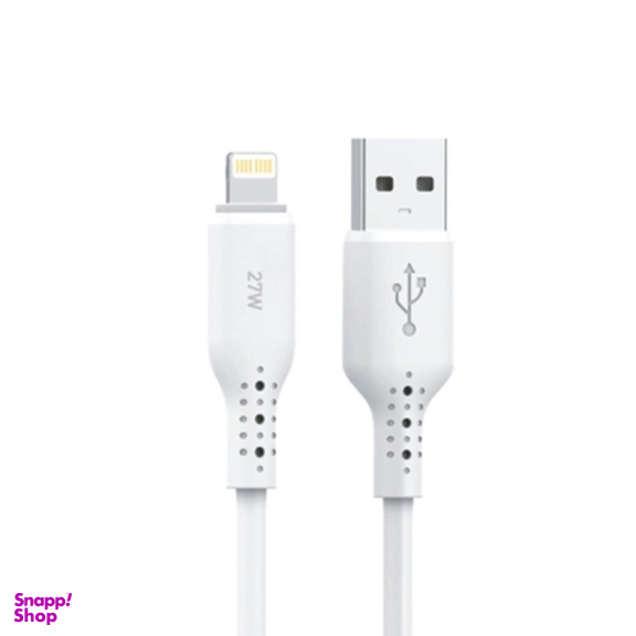 کابل دیتا USB به Lightning کی اف-سنیور کد KF Senior S18-IP طول 1 متر