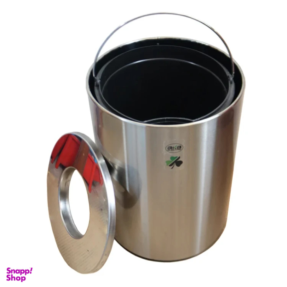 سطل زباله آکا الکتریک مدل استوانه ای کد YP-OSTVANEI-20L