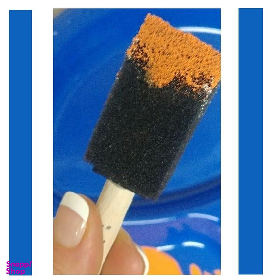 ابزار سفالگری به گز مدل تامپون سر تخت مجموعه 3 عددی
