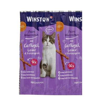 اسنک تشویقی گربه وینستون مدل Chicken & Liver بسته 5 عددی