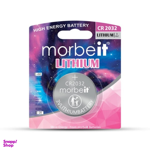 باتری سکه ای موربیت مدل CR2032
