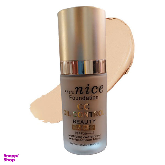 کرم پودر نایس مدل CC دارای spf 30 شماره 102