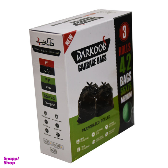 کیسه زباله دارکوب مدل پرفراژدار 2 بسته 42 عددی