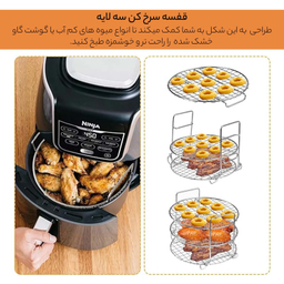 سرخ کن بدون روغن نینجا مدل Heißluftfritteuse MAX AF160EU
