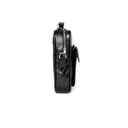 کیف دوشی چرم مردانه مستر چرم مدل کروکو کد MRC1316-02