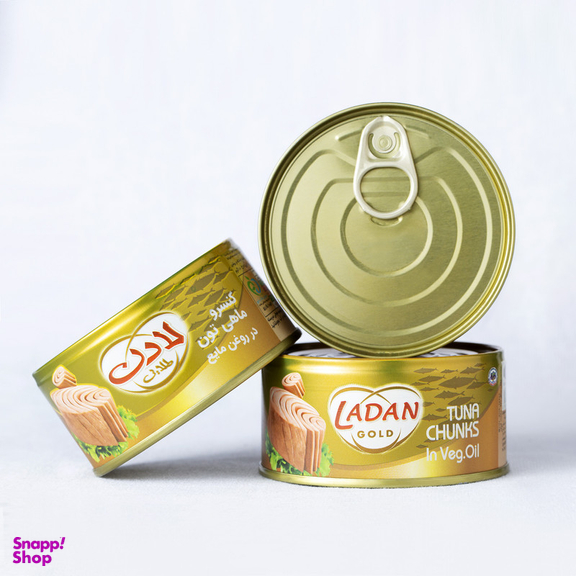 کنسرو لوبیا چیتی با سس گوجه فرنگی مکنزی وزن 380 گرم و کنسرو تن ماهی در روغن لادن وزن 180 گرم بسته 4 عددی