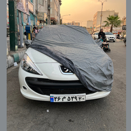 چادر خودرو مدل ضد آب مناسب خودرو پژو 207 و 206