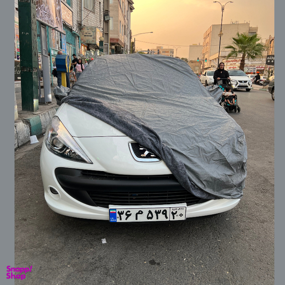 چادر خودرو مدل ضد آب مناسب خودرو پژو 207 و 206