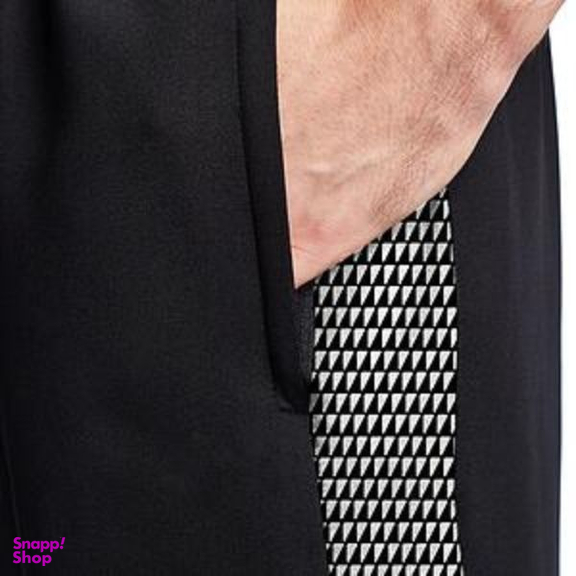 شلوارک مردانه ورزشی نوزده نودیک مدل Contrast کد SH1953BW