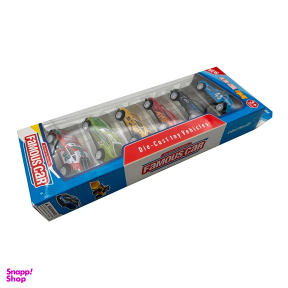 ماشین مدل مک کویین کد 450 بسته 6 عددی