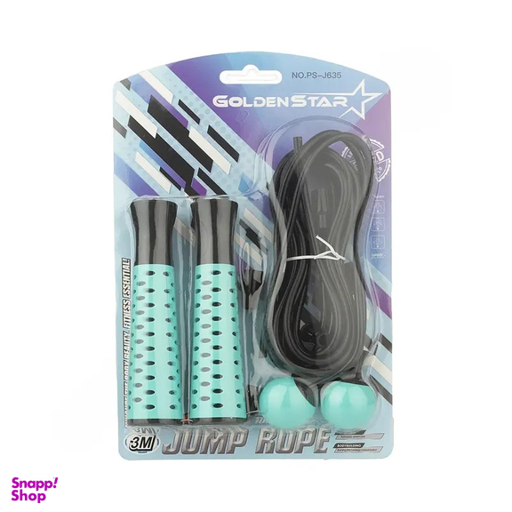 طناب ورزشی بدنسازی گلدن استار مدل PS-J635 BRS