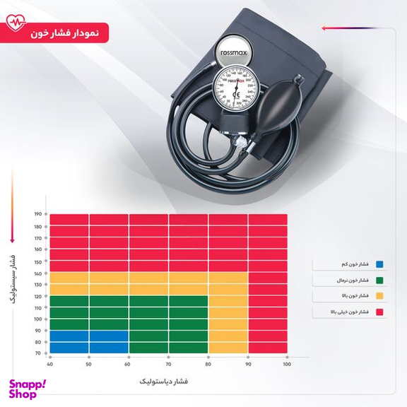 فشار سنج عقربه‌ ای رزمکس مدل GB102