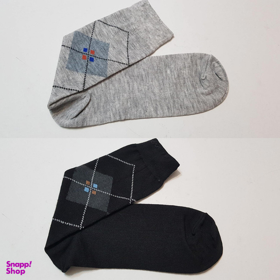 جوراب ساق بلند مردانه ضیاکو مدل پنبه ای کد 5185-266-1 بسته 6 عددی