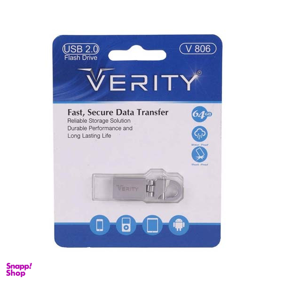 فلش مموری وریتی مدل V806 ظرفیت 64 گیگابایت