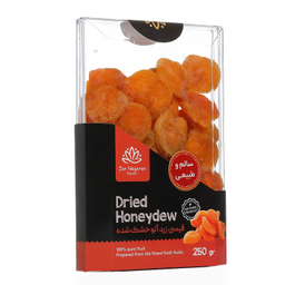 میوه‌ خشک زرنگاران طعم قیسی هلو، قیسی زردآلو، گیلاس و آلبالو بسته 4 عددی