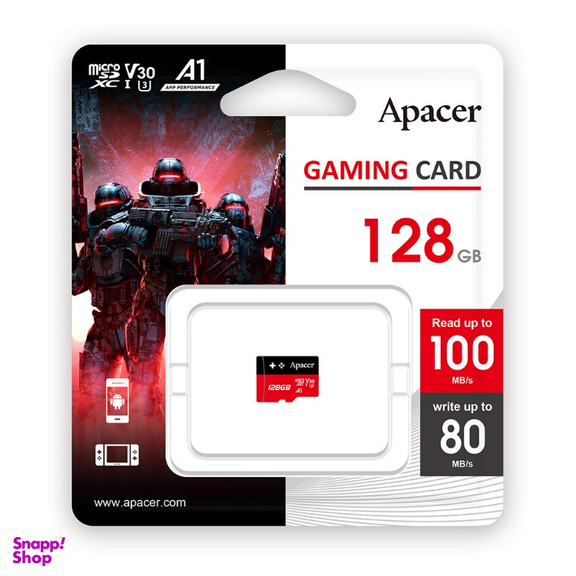 کارت حافظه MicroSDXC اپیسر مدل Gaming Card ظرفیت 128 گیگابایت